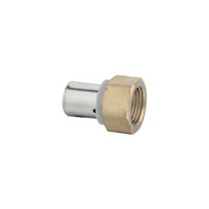 Raccord PER à sertir diamètre 16 Rebun fixe femelle à visser 3/4'' (20x27) - LEGALLAIS - 111526