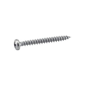 Vis à bois aggloméré tête cylindrique empreinte pozidriv inox A4 4,5x20mm boîte de 200 pièces - ACTON - 661291