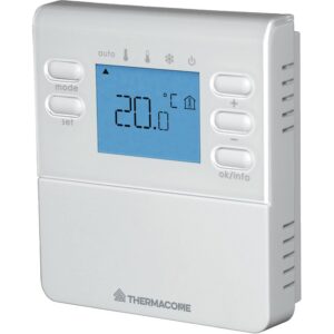 Thermostat d'ambiance digital filaire Thermacome - THERMACOME - 643449