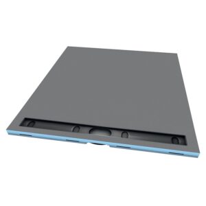 Receveur en polystyrène extrudé à carreler RIOLITO NEO 1800 x 900 mm avec caniveau de 80 cm - Wedi - 578628