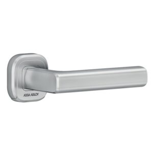 Béquille double zamak sur rosace type Vercy AH 500 chromé velours - VACHETTE ASSA ABLOY - 652800