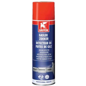 Détecteur de fuites dans des conduites de gaz et d'air comprimé aérosol de 400ml - GRIFFON - 289522