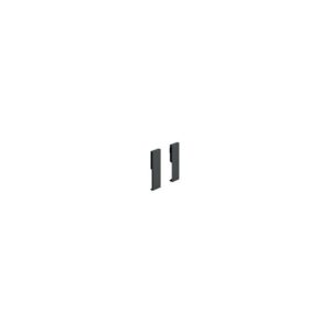 Raccords de façade anthracite hauteur 186 mm - pour tiroir intérieur ArciTech - HETTICH - 585495