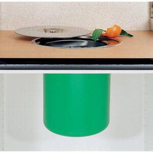 Vide déchets AEE12 capacité 12 litre à encastrement par-dessus avec couvercle - FRANKE - 577865