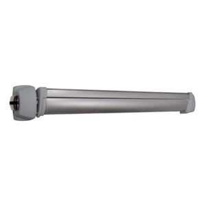 Serrure antipanique type Fluid 1 point latéral longueur 835 mm - coloris gris aluminium - JPM - 549809