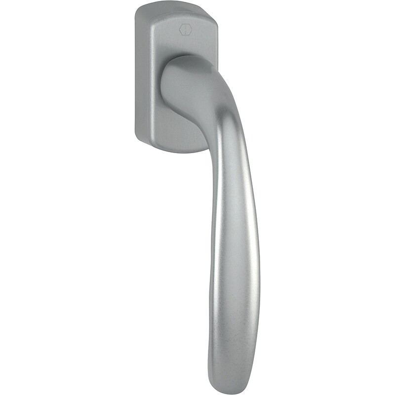 Levier pour OF/OB ligne New York Secustik carré 7 x 32 à 42 mm vis de 5x45 mm argent - HOPPE - 646199 – Image 2