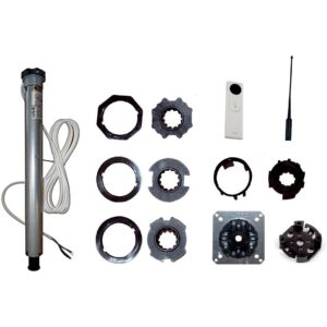Kit de rénovation pour volet roulant électrique Tmode réno 36 en 30 NM filaire - FAAC - 538777