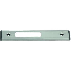 Gâche haute ou basse inox en U en 134 x 24 x 6 mm pour serrure Multiblindo - ISEO CITY - 455589