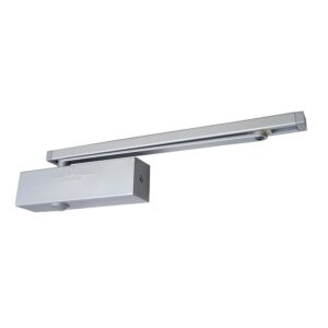 Ferme-porte en applique Groom type GR 3400 force 3_4 pose type G coloris blanc RAL 9016 - GROOM - 637435