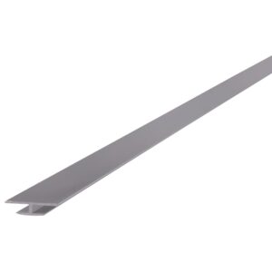 Profil de jonction bord à bord alu en H - 1220 mm x 3 mm - NORDLINGER - 565839