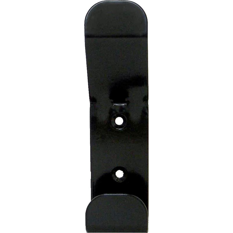 Patère double tête acier laqué finition rouge RAL 3020 - LEGALLAIS - 382089 – Image 4