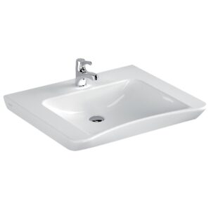 Lavabo PMR 65 cm sans trop plein blanc - VITRA - 554583