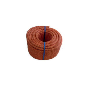 Cordage polypropylène, coloris orange, diamètre 14 mm en rouleau de 50 ml - Corderie Mesnard - 480705