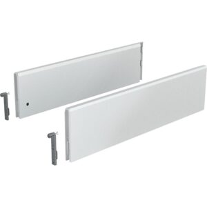 Kit Topside gauche / droit pour tiroir à casseroles pour paroi arrière 218 mm longueur 500 mm coloris blanc - HETTICH - 462316