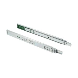 Coulisses à bille Versalite Pro - charge 30 kg - amorti et P2O - sortie totale - longueur 500 mm - SYNERCIA - 168723