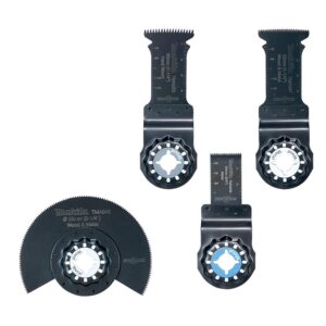 Ensemble 4 accessoires pour bois et métaux Starlock - MAKITA - 149179