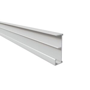 Profil de dossiers suspendus en aluminium laqué blanc montage à clipper 4m - Atrius - 595498