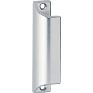 Poignée de tirage profilée aluminium finition argent F1 - HOPPE - 642013