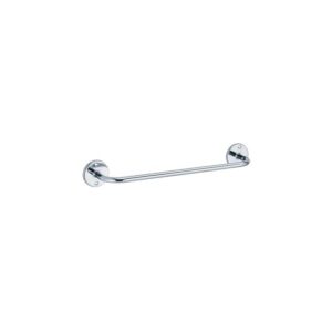 Porte-serviettes 1 barre fixe 400 mm, tube acier chromé Ø 12 mm - PELLET - 236854