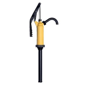Pompe pour fût en PP-PE-INOX et FKM, tige de piston en inox, convient pour tous les liquides - PRESSOL - 113276