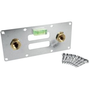 Kit de fixation pour cloison Palaos entraxe 150mm PER à glissement 15x21-16 - LEGALLAIS - 697271