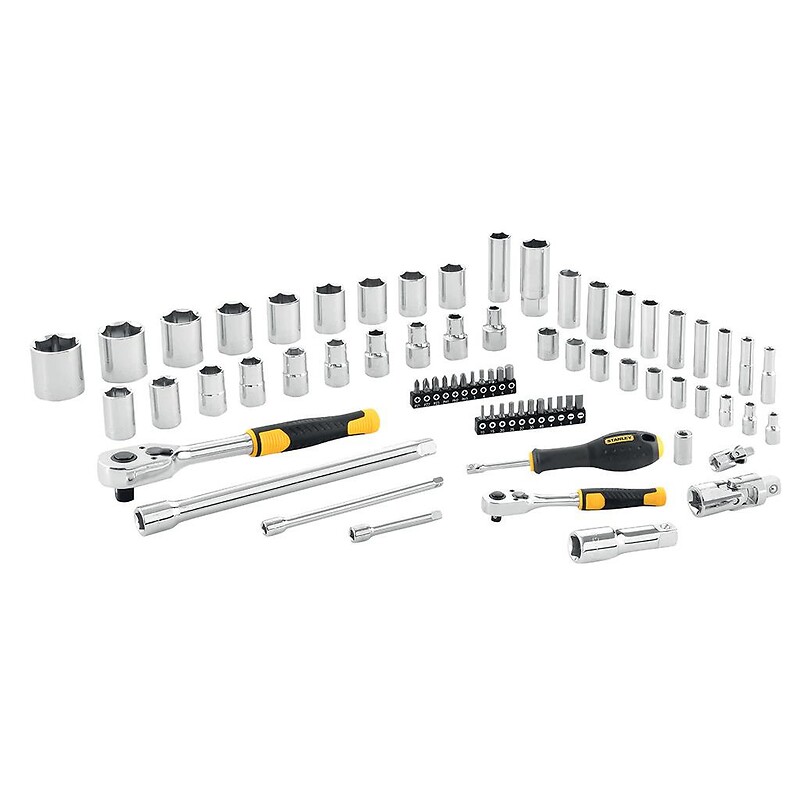 Coffret à douilles 1/4" et 1/2" - 72 pièces - STANLEY - 152700 – Image 2