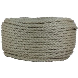 Cordage chanvre Gambier diamètre 8 mm rouleau de 100 m - LEGALLAIS - 352185