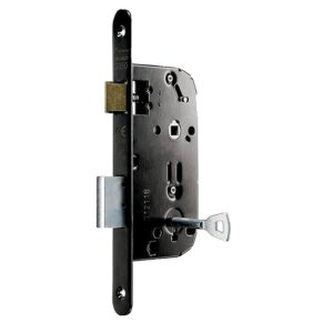 Serrure à larder type D 351 NF axe à 50 mm clé L sans gâche et sans clé n° P 500 - VACHETTE ASSA ABLOY - 119863