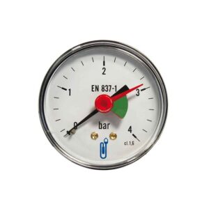 Manomètre boîtier ABS radial 4 bars Ø 50 8x13 - DISTRILABO - 753037