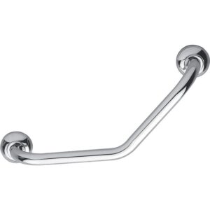 Barre d'appui 135° laiton/chromée 200 mm - PELLET - 731045