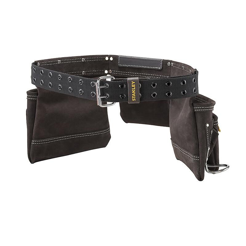 Porte-outils cuir double ceinture - STANLEY - 105604 – Image 4