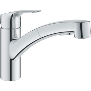 Mitigeur de cuisine Eurosmart C3 à douchette extractible - chromé - GROHE - 336065
