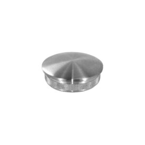Embouts d'extrémité pour main-courante Ø 42,4 mm - forme arrondie - à frapper - inox 304 - boîte de 2 - Design Production - 178145