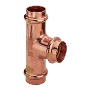Té cuivre égal diamètre 18 à sertir gaz - VIEGA - 719521