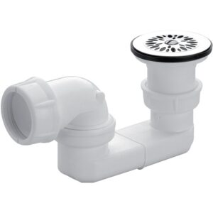 Bonde de douche polypropylène à grille Ø 50 mm siphon orientable - NICOLL - 723028