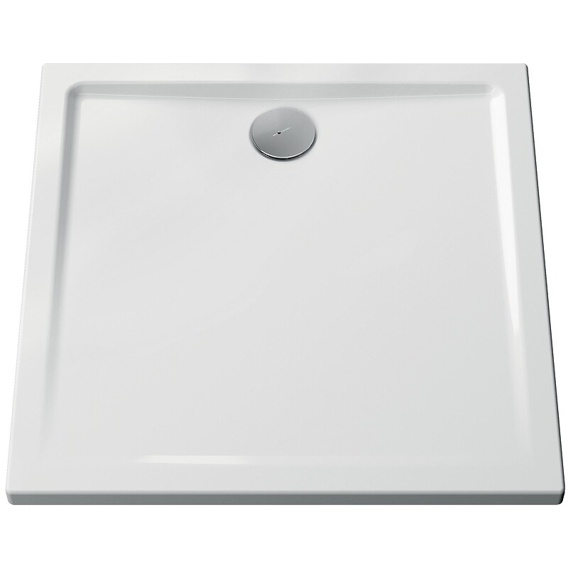Receveur de douche céramique Cascade ultra-plat blanc brillant 120x90 cm - VITRA - 655448 – Image 2