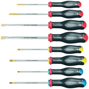 Jeu de 8 tournevis Protwist - AT.J8 - FACOM - 661928