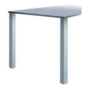 Pied de table type Snack Quadra 647 hauteur 1100 finition aluminium anodisé - CAMAR - 579951