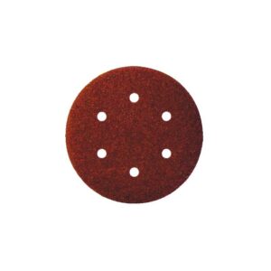 Abrasifs en disques papier auto-agrippant perforés 6 trous corindon Aber diamètre 150 mm grain 120 boîte de 50 - LEGALLAIS - 347096