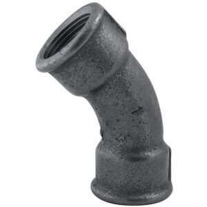 Coude 45° FF rèf. 41 20x27 noir - - 714031