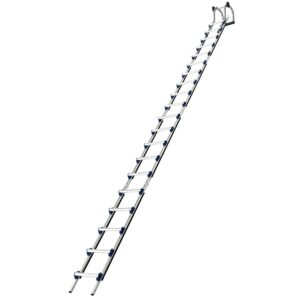 Échelle de toit Evoklip, kit 1 crochet, 4 échelles, longueur totale 6,7 m, entraxe 330 mm - TUBESCA - 117763
