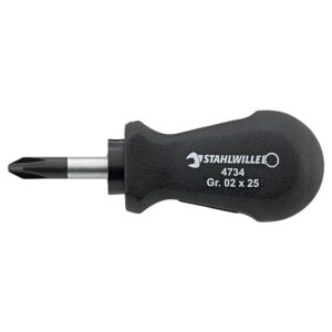 Tournevis empreinte Phillips court DRALL - PH2x25 mm - STAHLWILLE - 213943