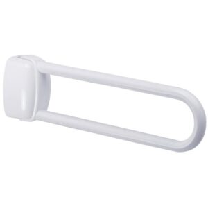 Barre de maintien relevable aluminium teinte blanche Bailleron Ø 32 mm - Longueur 600 mm - LEGALLAIS - 106066