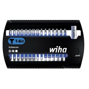 Coffret XLSelector de 30 embouts de vissage T 25 mm + 1 porte-embout magnétique - WIHA - 595141