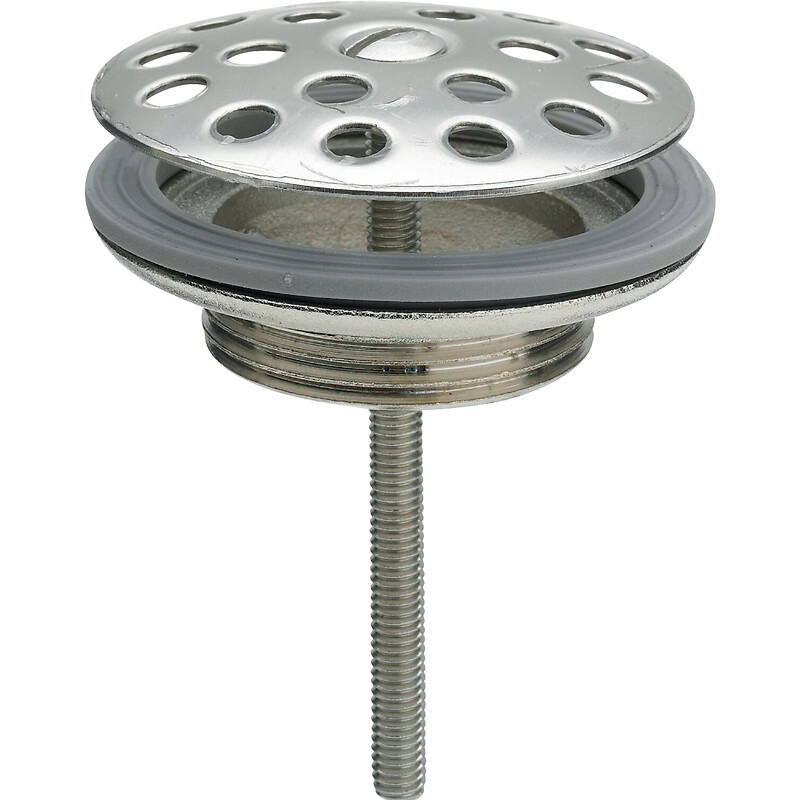 Bonde lave-mains laiton à grille chromé 104337 - VIEGA - 723020