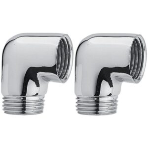 Paire de raccords équerres mâle/femelle 20x27-20x27 - - 724034