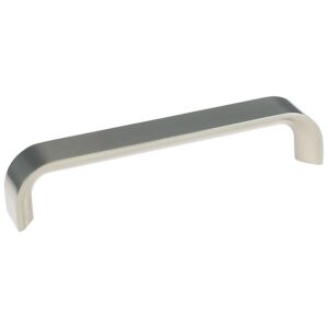 Poignée zamak finition inox - longueur 137 mm entraxe 128 mm - Recife - - 242705