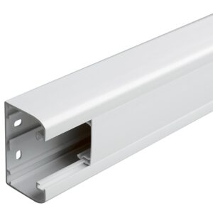 Goulotte 50x105 à clippage direct programme Mosaic 1 couvercle 45 mm longueur 2 mètres blanc - Legrand - 360634