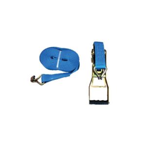 Sangle d'arrimage bleu avec cliquet ergonomique à poignée longue et tension inversée 9m par 50mm capacité 5 tonnes - LECUYER - 340888
