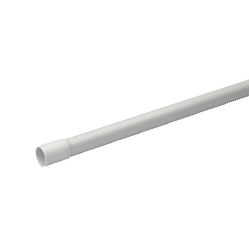 Tube GT Mureva 3321 PVC tulipé Ø 50 mm longueur 3 mètres gris - Schneider - 360179